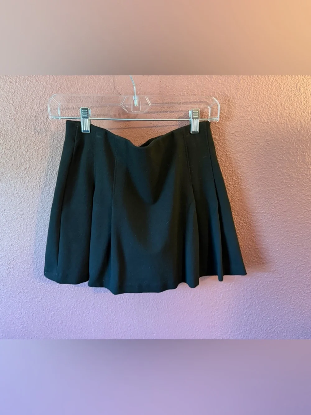 Classic Black Women's Skirt - Versatile Flared Design